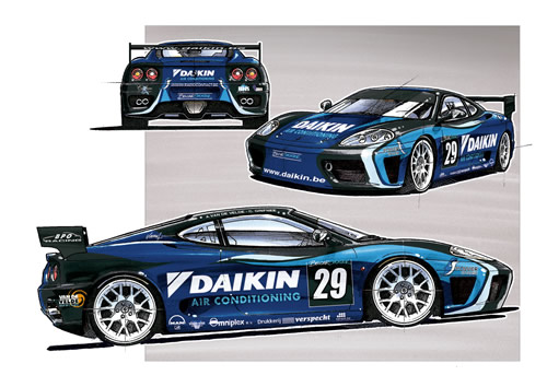 DAIKIN Racing Team pakt uit met BPO-Ferrari 360